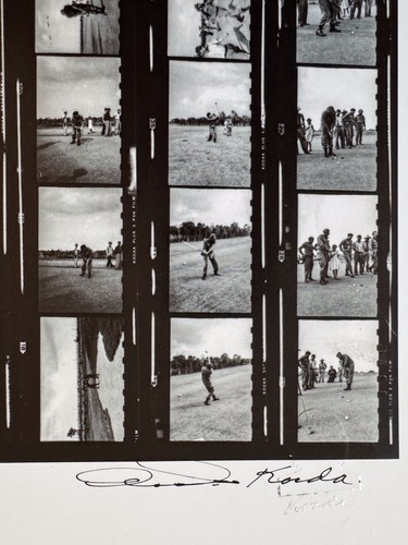 Contact Sheet of Fidel Castro Golfing – Rare Moments Captured by Korda - Picture 5 of 10
