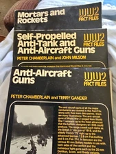 3  WW2 Fact Files Magazines  See description For Titles Good