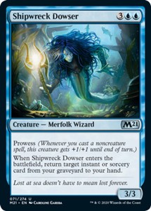 Shipwreck Dowser x4 - Magic Core Set 2021 - NM-Mint, English - Magic Core Set 20