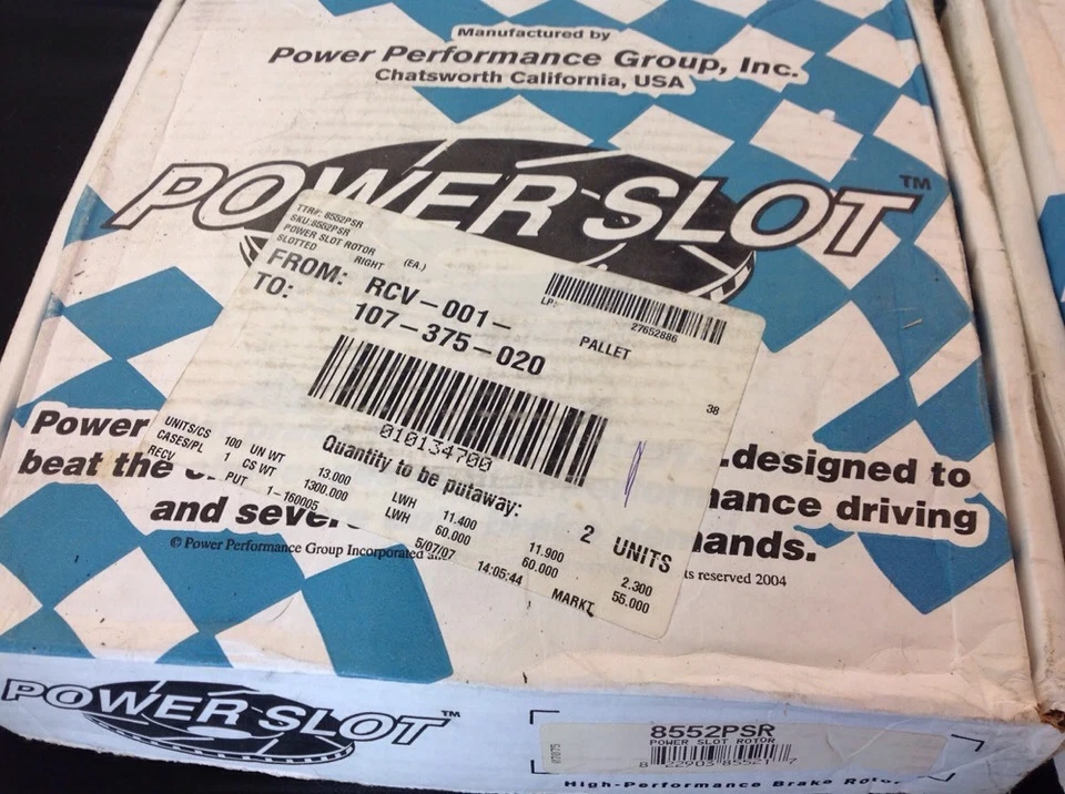 Rotores traseros de freno ranurados con ranura eléctrica 8552 PSR 8552PSL Ford Explorer 2000 4x4 Foto 2 de 4
