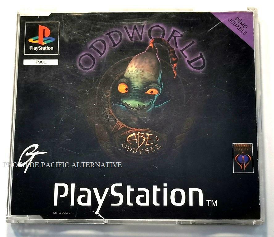 DEMO - jeu ODDWORLD ABE'S ODDYSEE pour PLAYSTATION 1 ps1 PS one psx SLED-00725