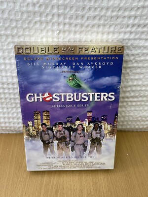 Ghostbusters 1 & 2 Collectors Series Double DVD Feature 1999 New Sealed RARE