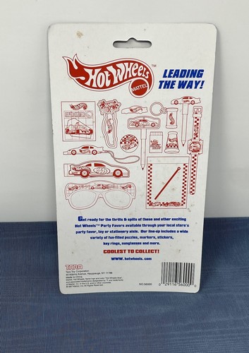 Hot Wheels Party Favors 4 Stickers 1997. Tara. Mattel. Vintage - Picture 4 of 13