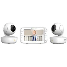 Motorola 5" Portable Video Baby Monitor with Two Cameras - MBP36XL-2 & Cable