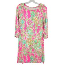 Lilly Pulitzer Women's Abstract Floral Print Dress XS