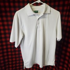 Ben Hogan Performance Golf Polo Shirt Men  s Size S White Sporty Stretch