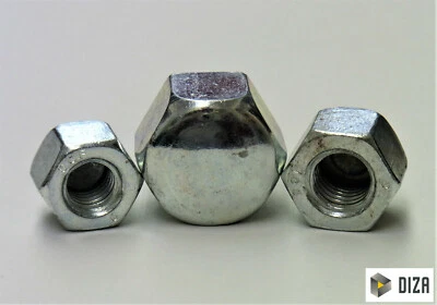 MARKENLOS Cap Nuts DIN 917 M3 - M30 Nuts Steel Zinc Plated Low Profile