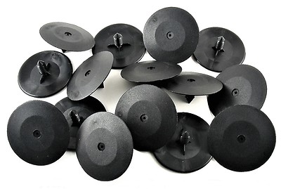 GM Hood Insulation Pad Retainer Clips- Fits 1/4'' Hole- 2'' Dia- 16 clips- #094