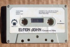 Elton John Greatest Hits Vtg Cassette Audio Tape