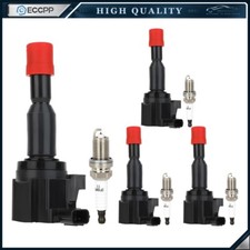 4 Pack For 2007-2008 Honda Fit 1.5L L4 Igniti...