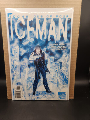 Iceman #1 of 4 Icons Karl Kerschl 2001 Comic Marvel combined shipping