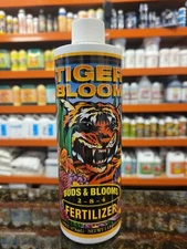 Fox Farm 1 Pint - Tiger Bloom Flowering Fertilizer for Buds & Blossoms 2-8-4 NPK