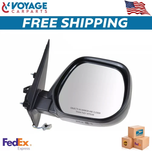 Mirror Power Heated Paint to Match Passenger Side For 2010-2022 Mitsubishi