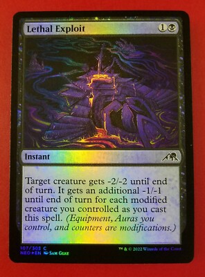 1x Lethal Exploit | FOIL | Kamigawa Neon Dynasty | MTG Magic Cards | eBay