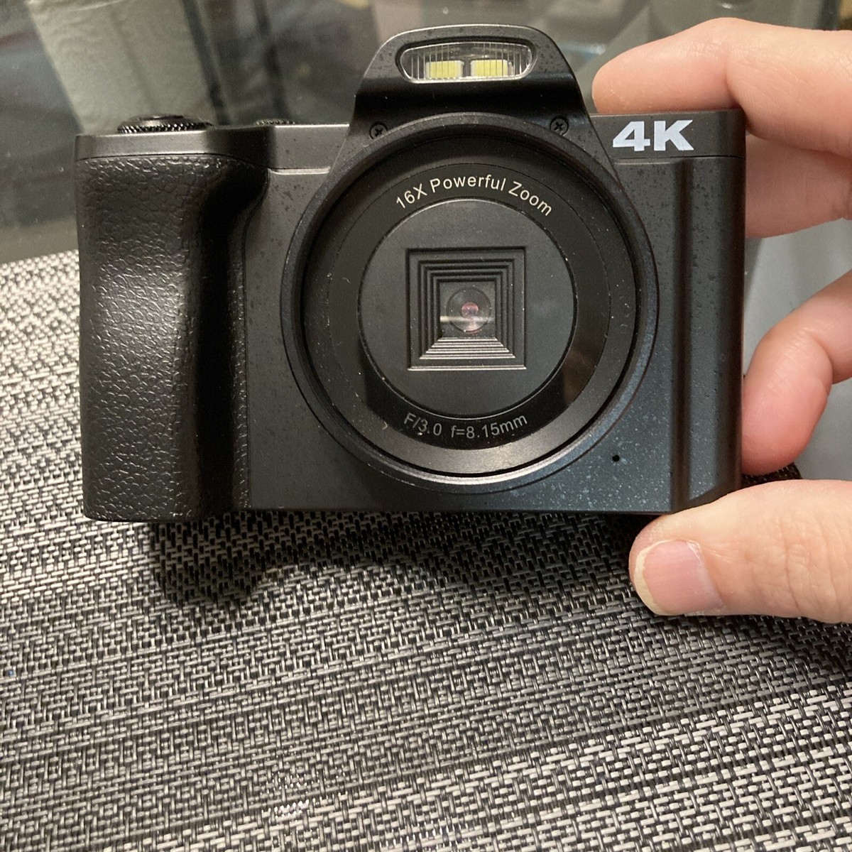 4K DIGITAL SLR CAMERA/VIDEO CAMERA - MODEL DC201 Works Great