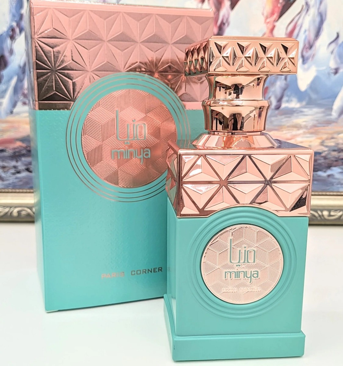 Minya Green by Paris Corner EDP Unisex Perfume - 100 ML, Pistachio