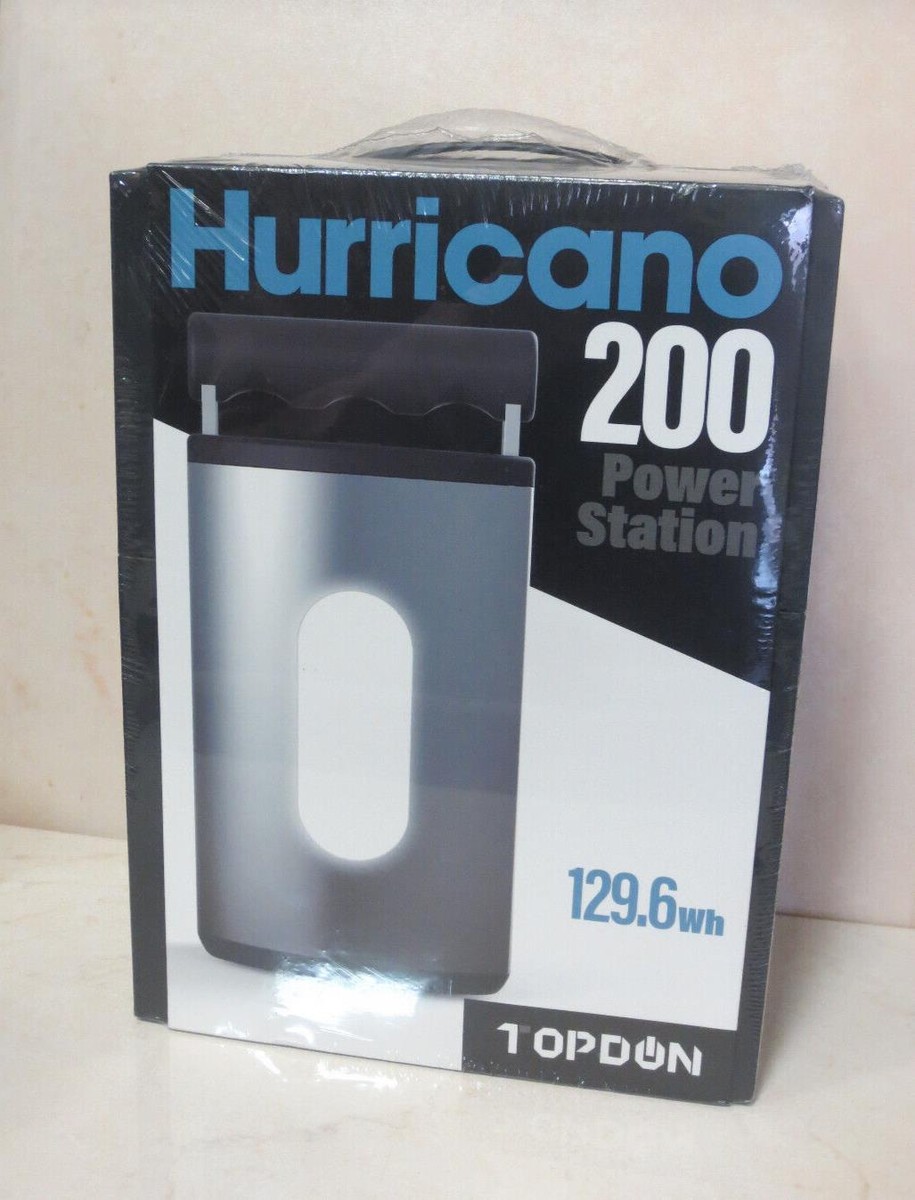 TOPDON HURRICANO 200 POWER STATION 200W PURE SINEWARE 129.6Wh | eBay