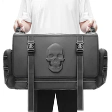 Rear Tail Seat Bag Tool Bag Universal Travel Motor Deluxe Roll Pannier For Moto