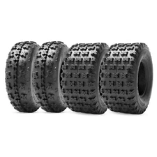 Set of 4 21x8-9 22x10-10 Replacement ATV 4 Ply Tires 21x8x9 22x10x10 All Terrain