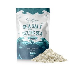 French Mineral Sea Salt Natural Grain Crystals 1/2 Lb Bag Organic Trace Mineral