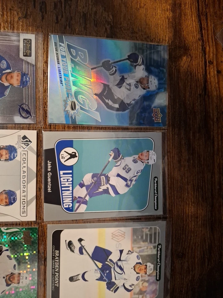 Tampa Bay Lightning Lot Of 8 Cards As Pictured **Combine Ship ** - Image 4 of 4