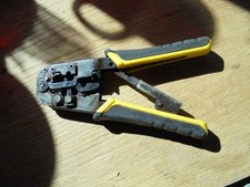 Klein Tools VDV226-011-SEN Ratcheting Modular Crimper/Stripper USED Alot