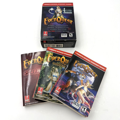 EverQuest Strategy Guide Box Set (Missing 1 Book)