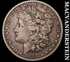 1887-O Silver Morgan Dollar - Scarce  Better Date  No Reserve  #M7722
