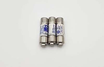 LOT OF 3 EDISON EDCC5 TIME DELAY 600V 5 AMP FUSES, NEW