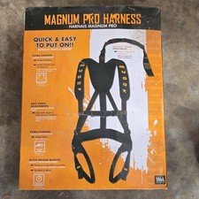 Muddy Magnum Pro Hunting Harness Black Nylon Adjustable Lightweight MUD-MSH110