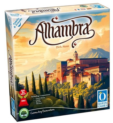 Queen Games - 10802 Alhambra Family and Frends INT Compact Edition (US IMPORT)
