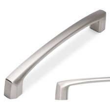 10 Pack 5 Inch Kitchen Cabinet Handles Brushed Satin Nickel Cabinet Pulls Sil...