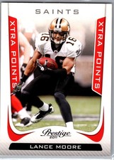 2011 Panini Prestige #123 Lance Moore Xtra Points Red #/100