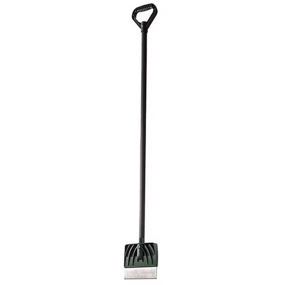 Suncast 7'' Ice Chopper and Scraper, Snow Removal Beveled Edge D-Grip Handle