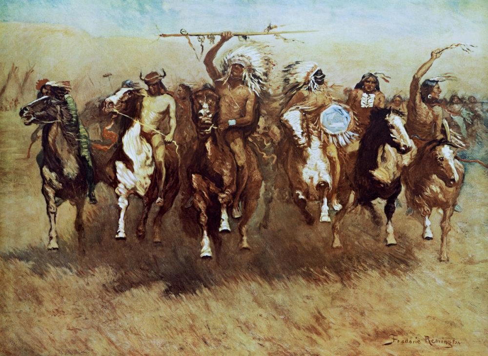 Frederic Remington Victory Dance Open Edition 24x18
