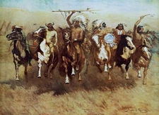Frederic Remington Victory Dance Open Edition 24x18