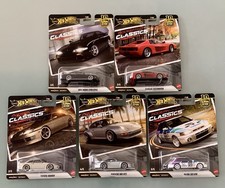 Hot Wheels Premium Car Culture Modern Classics Set Of 5