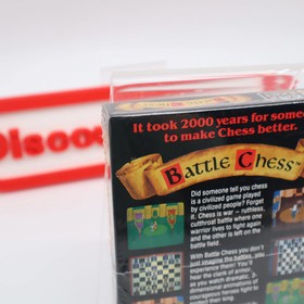 NES Nintendo Game BATTLE CHESS / BATTLECHESS - NEW & Factory Sealed with H-Seam!