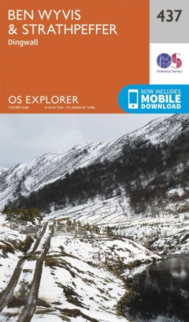 Ben Wyvis and Strathpeffer by Ordnance Survey (Sheet map, folded)