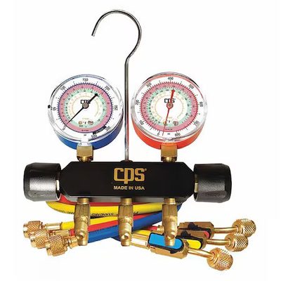 #ad Blackmax Mbhp5e Mechanical Manifold Gauge Set 2 Valves $173.99