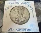 1921-S Walking Liberty Half Dollar Key Date Coin