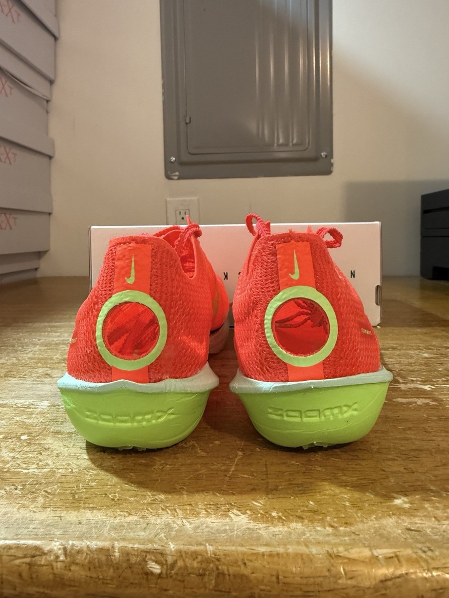 Men's Size 7-Nike Air Zoom Victory 2 Bright Crimson Lime Blast