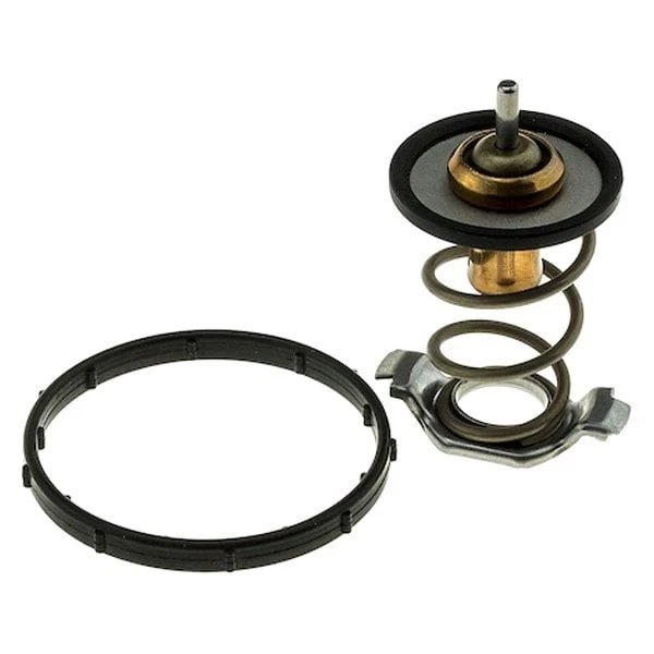 For Dodge Charger 11-14 MotoRad 724-203 Engine Coolant Thermostat w Housing Seal Foto 3 de 4