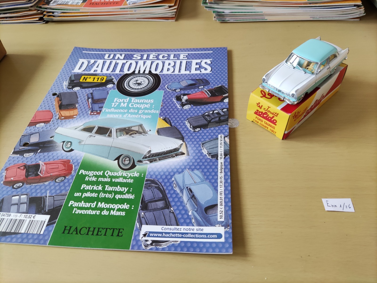 Miniature Marklin Ford Taunus 17M De Luxe - Échelle 1/43 - Occasion