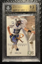 Tony Romo Football Cards, Rookie Cards and Autographed Memorabilia Guide 6