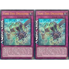 YANG ZING UNLEASHED 2x (Yang Zing Ausgelöst) Ultra R • DUEA ENDE2 • Lim • Yugioh