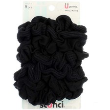4 Pack Scunci Beauty Scrunchies Hair Scrunchies, 8 Ct