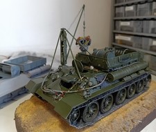 T-34 TB mit Hilfskran