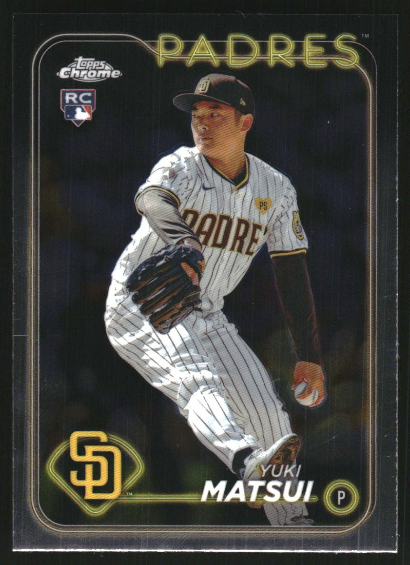 2024 Topps Chrome #116 Yuki Matsui RC