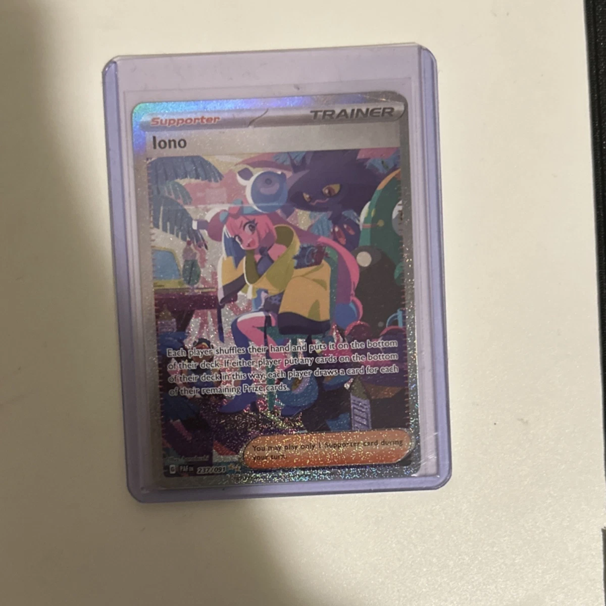 Iono 237/091 SV: Paldean Fates for sale | eBay